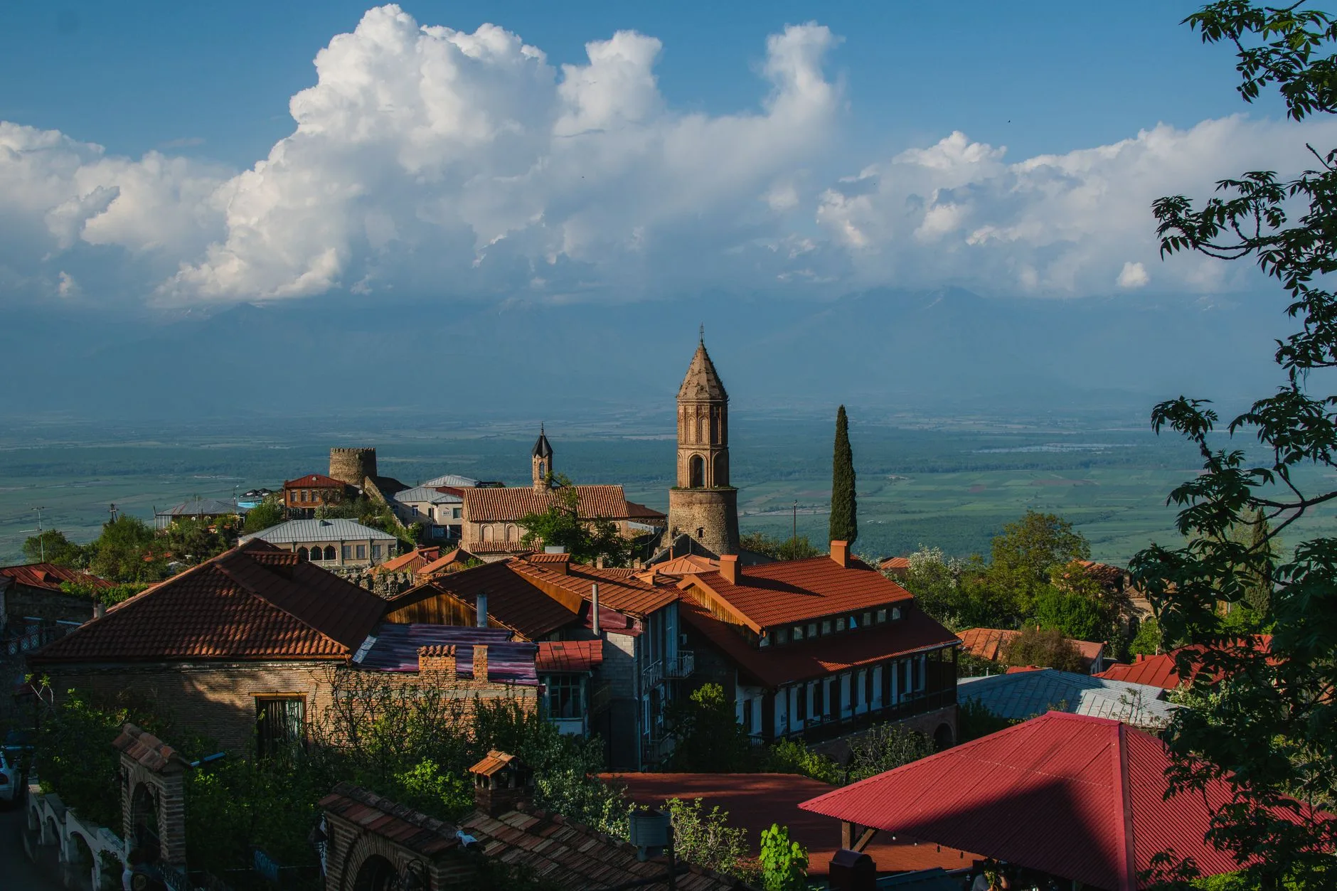 ️ Les zones d'hébergement à Sighnaghi