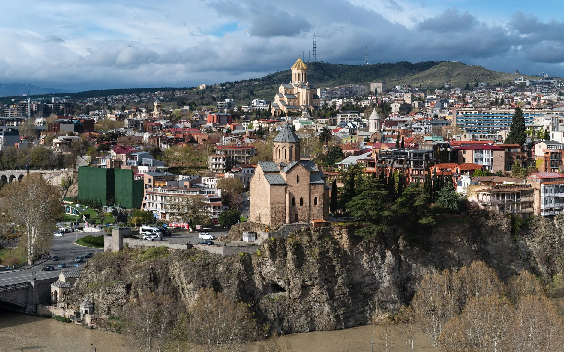 ️ Vue d'ensemble des quartiers de Tbilissi